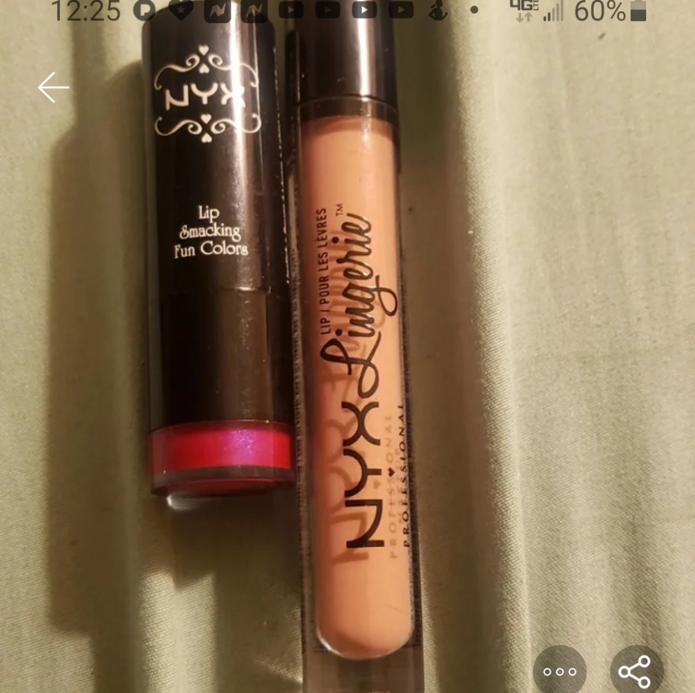NYC lipstick and lip gloss